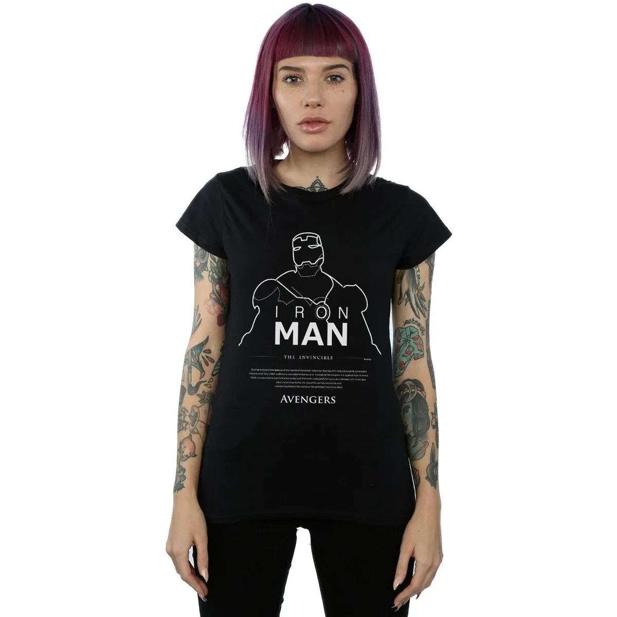 Iron Man Single Line